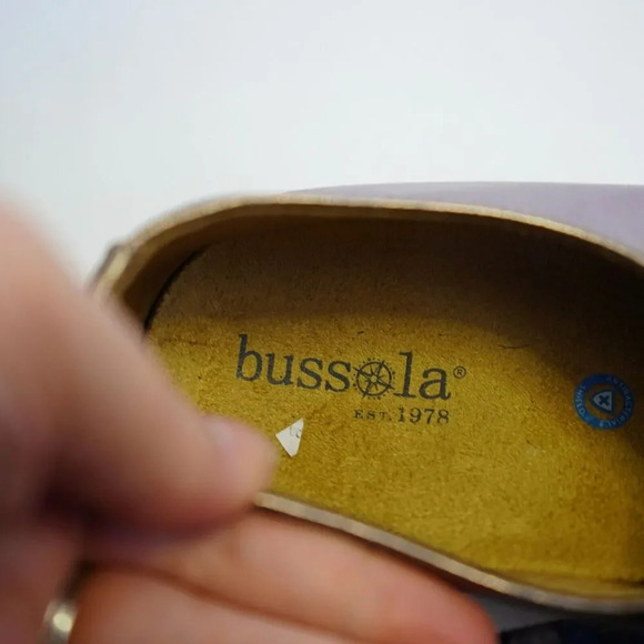 Bussola Copper Bronze‎ Leather Lace Up - Womens Sz 10 (EU 41) Preppy Glam Core - Picture 6 of 8